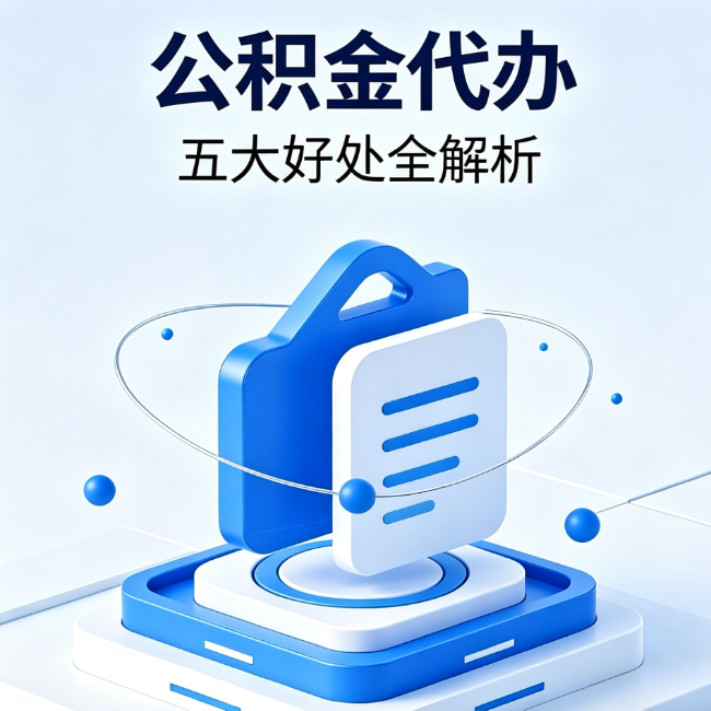黔南公积金代办到底值不值？这5大好处让你少走弯路
